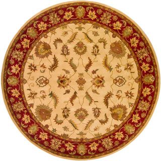 Hand tufted Transitional Multicolored Mandara Rug (8 Round)