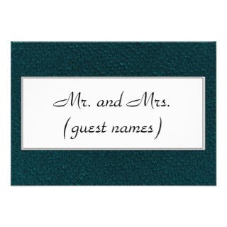COLORED BACKGROUND SIMPLE ESCORT CARDS