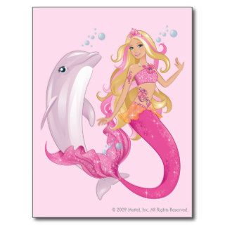 Barbie Aqua Dancing 2 Postcard