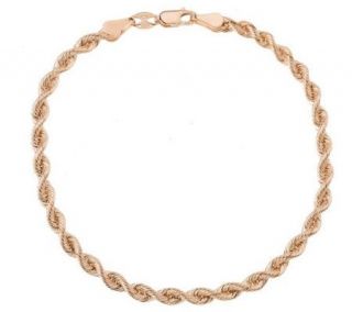 EternaGold 7 1/4 Silk Rope Bracelet 14K Gold, 3.4g —