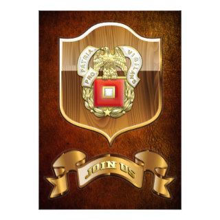 [100] Signal Corps Regimental Insignia Invite