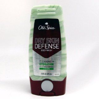 Old Spice Dry Skin Defense Body Wash, Cleaning + Hydration, Live Wire 10 oz (295 g) Health & Personal Care