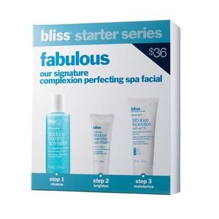 Bliss Fabulous Complexion Perfecting Spa Facial 3 Piece Starter Kit Bliss Facial Treatments