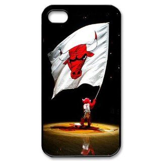 Personalized Chicago Bulls Hard Case for Apple iphone 4/4s case BB297 Cell Phones & Accessories