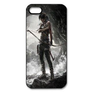 Personalized Tomb Raider Hard Case for Apple iphone 5/5s case AA297 Cell Phones & Accessories