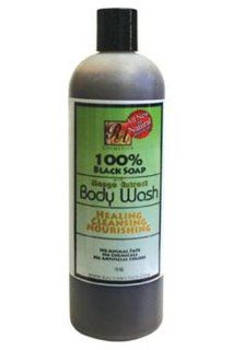 100% Black Soap Body Wash Mango Scent 13 Fl Oz Ra Cosmetics  Bath Soaps  Beauty