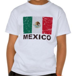 Mexico Vintage Flag Shirts