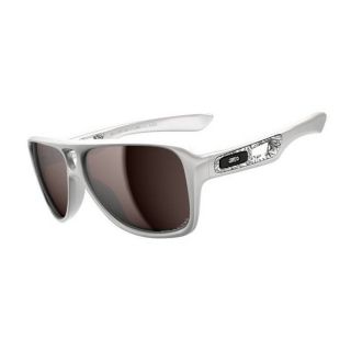 Oakley Dispatch II Sunglasses Polished White/OO Black Iridium Polarized Lens