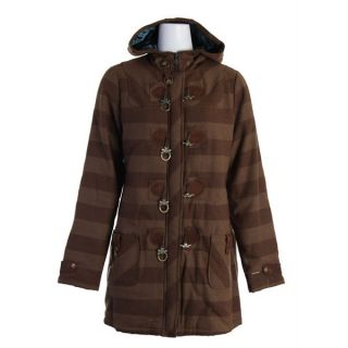 Burton Harvard Coat Roasted Brn Tnl Hrgbn   Womens