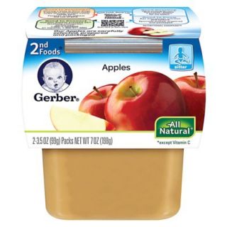 Gerber 2nd Foods Applesauce   7.0 oz.  (8 Pack)