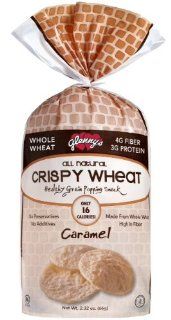 Glenny's Crispy Chips, Wheat Caramel, 2.32 Ounce (Pack of 12)  Snack Puffs  Grocery & Gourmet Food