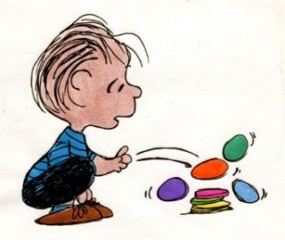 Peanuts Characters Pogs, Original Illustrations, Linus 3 Charles Schulz Entertainment Collectibles