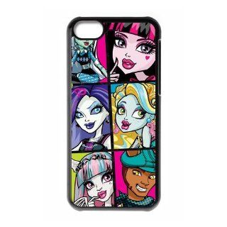 Custom Monster High New Back Cover Case for iPhone 5C CLR304 Cell Phones & Accessories