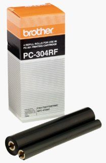 Brother PC 304RF 750 THRM Refill (4 Pack)   Retail Packaging Electronics