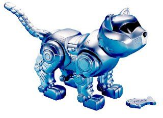 Kitty The Tekno Kitten (Silver Robot) Toys & Games