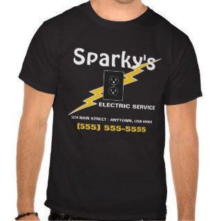 Auto Electric Repair T Shirt