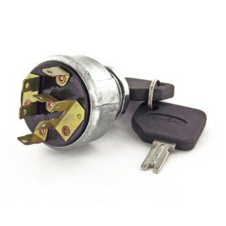 Pollak 31 297 3 Position Ignition Starter Switch with Momentary Start and Universal Type Die Cast Housing