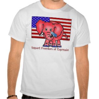 Republican Freedom of Expression T Shirts