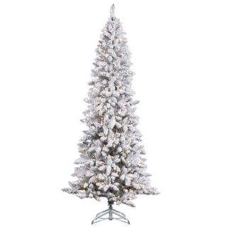 Vickerman 8 White Pine Artificial Christmas Tree with 600 Clear