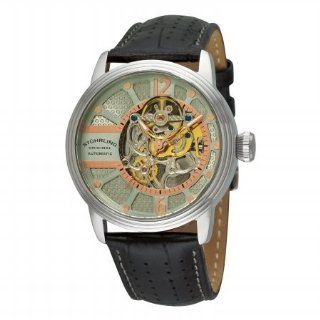 Stuhrling Original Men's 308A.331554 Prospero Classic Automatic Skeleton Grey Dial Watch at  Men's Watch store.
