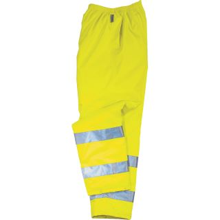 Ergodyne GloWear Class E Thermal Pants — Lime, 5XL, Model# 8925  Safety Pants