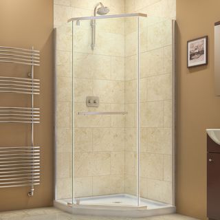 DreamLine Prism 36 1/8 x 36 1/8 Frameless Pivot Shower Enclosure DreamLine Shower Doors