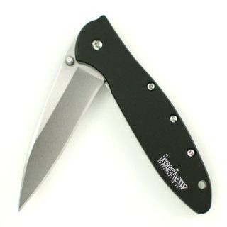 Kershaw 1660SWBLK Leek Folding Knife with SpeedSafe  Tactical Folding Knives  Sports & Outdoors