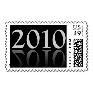 2010 Graduation invitations postage stamp class of