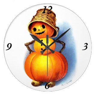 Ellen H. Clapsaddle Funny Pumpkin Character Clock