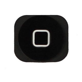 iPhone 5 Home Button Key Replacement   Black Cell Phones & Accessories