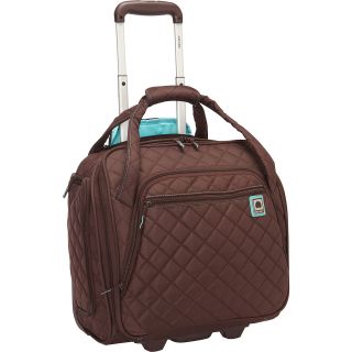 Delsey Quilted Rolling Overnighter