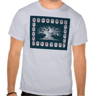 Rune Layout with World Tree Shirt