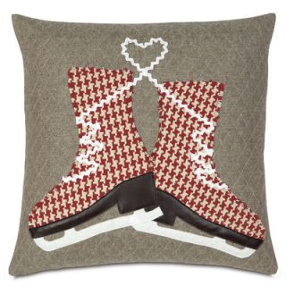 Eastern Accents Nordic Holiday Glass Skaters Pillow