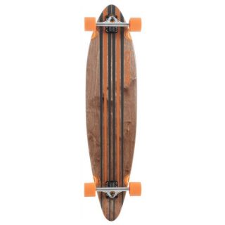 Globe Pinner Longboard Skateboard Complete Black/Orange 2014