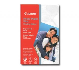 Canon Photo Paper Plus for Double Sided Printing 5x7 —