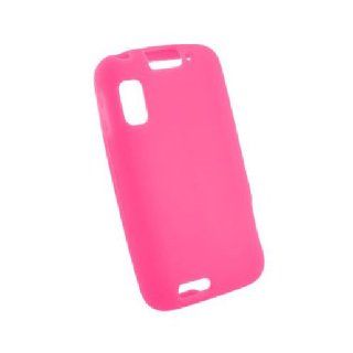 Clear Pink Soft Silicone Gel Skin Cover Case for Motorola Atrix 4G MB860 Cell Phones & Accessories