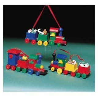 Shop WOODEN TRAIN ORNAMENT   Christmas Ornament at the  Home Dcor Store