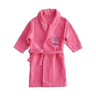 Personalized Embroidered Sesame Street Abby Terry Robe   3T Clothing