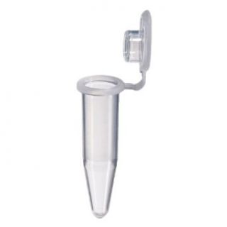 Axygen PCR 02 C Thin Wall PCR Tube With Flat Cap, 0.2mL, Clear PP (1 Case 1000 Tubes/Unit; 10 Units/Case) Science Lab Pcr Tubes