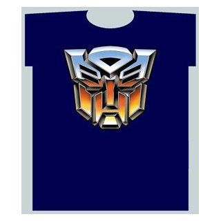 Navy Blue Transformers T Shirt (Adult Large)   Transformers Shirt [Toy] Toys & Games