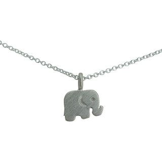 Dogeared Sterling Silver Elephant 16 inch Necklace Dogeared Sterling Silver Necklaces