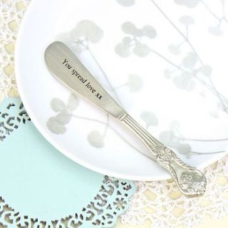 you spread love butter knife by lisa angel homeware and gifts