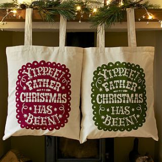 christmas present bag by snowdon design & craft