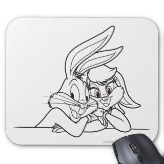 Bugs Bunny and Lola Bunny 3 Mouse Pads