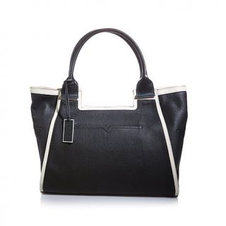 Vince Camuto "Billy" Leather Colorblock Tote