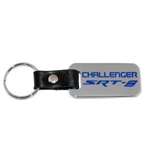 2009 2010 2011 2012 Dodge Challenger SRT 8 Chrome Key Chain Fob Blue Engraving Automotive