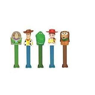 Set of 5 Toy Story PEZ (Woody, Buzz, Jesse, Slinky Dog, Rex)  Candy  Grocery & Gourmet Food