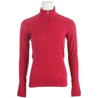 Smartwool NTS Mid 250 Pattern Zip T Baselayer Top Berry Heather   Womens 2014