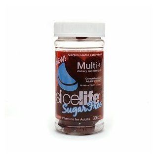 Slice of Life Multi+, Sugar Free Multivitamin for Adults, Gummies 30 ea Health & Personal Care