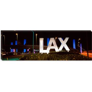 iCanvasArt LAX Airport, Los Angeles, California Canvas Wall Art